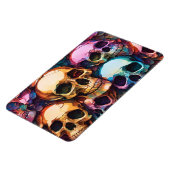 Funky Skulls Magnet (Linke Seite)