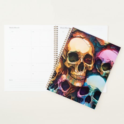 Funky Skulls Planer (Anzeige)