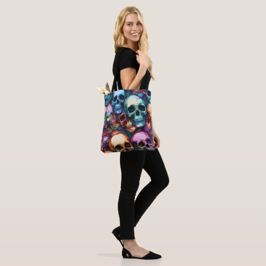 Funky Skulls Tasche (Am Model)