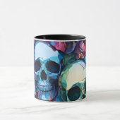 Funky Skulls Tasse (Zentrum)
