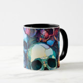 Funky Skulls Tasse (VorderseiteRechts)