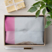 Funky Sloth mit rosa Kopfhörer und Diskothek Seidenpapier (Geschenk)