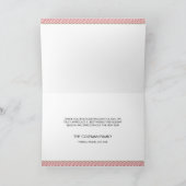 Funky Snapshots Holiday Danke Karte (Innenseite)