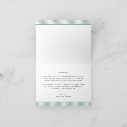 Funky Snapshots Thank You Card Dankeskarte (Innenseite)