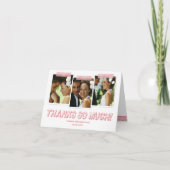 Funky Snapshots Thank You Card Dankeskarte (Vorderseite)