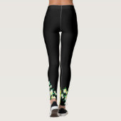 Funky Sour Figs Blume Muster Leggings (Rückseite)