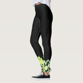 Funky Sour Figs Blume Muster Leggings (Links)