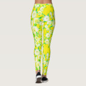 Funky Sour Figs Blume Muster Leggings (Rückseite)