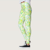 Funky Sour Figs Blume Muster Leggings (Links)