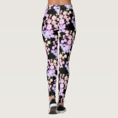 Funky Sour Figs Blume Muster Leggings (Rückseite)