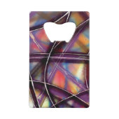 Funky Space Highway Geldbeutel Flaschenöffner (Vorderseite)