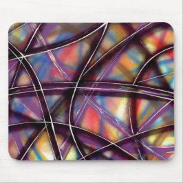 Funky Space Highway Mousepad