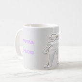 Funky Space ist der richtige Ort Kaffeetasse (Vorderseite Links)