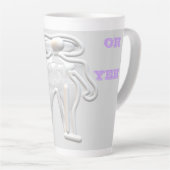 Funky Space ist der richtige Ort Milchtasse (Rechte Ecke)