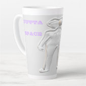 Funky Space ist der richtige Ort Milchtasse (Linke Ecke)