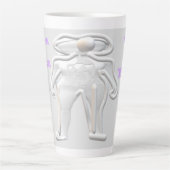 Funky Space ist der richtige Ort Milchtasse (Vorderseite)