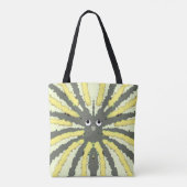 Funky Spider Legs Tote Bag Tasche (Rückseite)