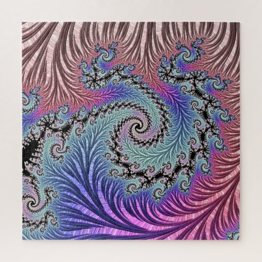 Funky Spiral Fraktal Puzzle (Vertikal)