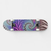 Funky Spiral Fraktal Skateboard (Horizontal)