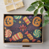 Funky Spooky Candy und Jack-o' Lanterns Halloween Seidenpapier (Geschenk)