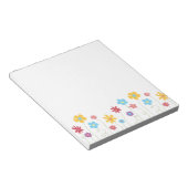 Funky Spring Flowers Notizblock (angewinkelt)