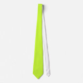 Funky Spring Green Silky Party Wear Mens Neck Tie Krawatte (Vorderseite)