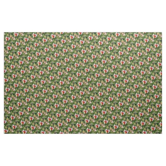 Funky Spring Tulip Fabric Stoff (Yard (91,4 cm))