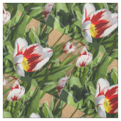 Funky Spring Tulip Fabric Stoff (Nahaufnahme)
