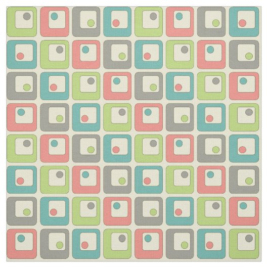 Funky Squares Fabric Stoff (Muster)