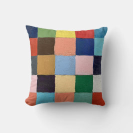 Funky Squares Throw Kissen