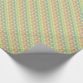 Funky Squares Wrapping Paper Geschenkpapier (Ecke)
