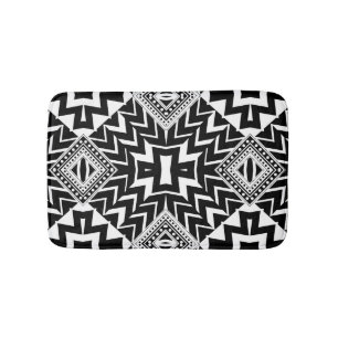 Funky Stammes- Zickzack Muster-Bad-Matte Badematte