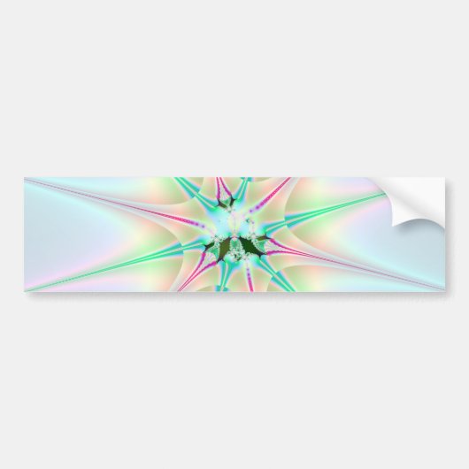 Funky Star Autoaufkleber (Vorne)
