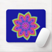 Funky Star Blume Mousepad (Mit Mouse)