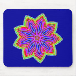 Funky Star Blume Mousepad