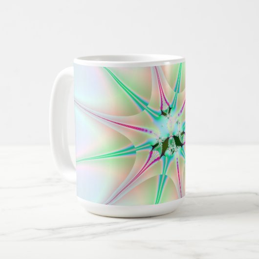 Funky Star Kaffeetasse (Vorderseite Links)