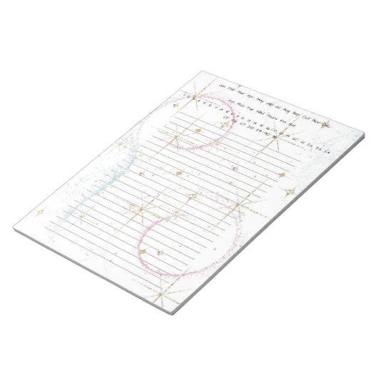 Funky Star Notizblock (angewinkelt)