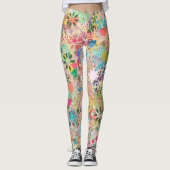 Funky Sternexplosion Leggings (Vorderseite)