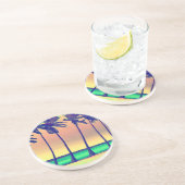 funky Strand Untersetzer (Seite)