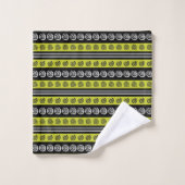FUNKY STRIPE BADHANDTUCH SET (Waschlappen)