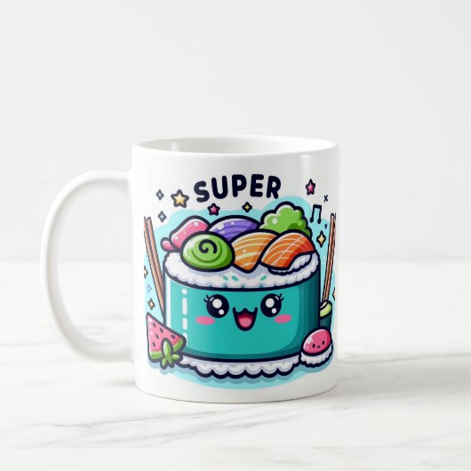 Funky Sushi Kaffeetasse (Links)