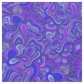 Funky Swirled Abstrakt Lila Stoff (Nahaufnahme)