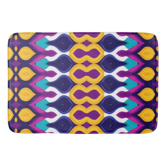 Funky symmetrisch badematte (Vorderseite)