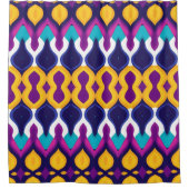 Funky symmetrisch duschvorhang (Vorderseite)