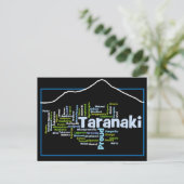 Funky Taranaki Proud Postcard Postkarte (Stehend Vorderseite)