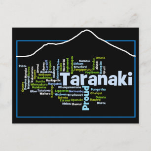 Funky Taranaki Proud Postcard Postkarte