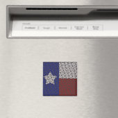 Funky Texas SECEDE Flaggenmagnet Magnet (In Situ (Geschirrspüler))