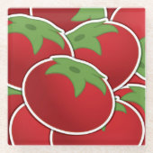 Funky Tomato Glasuntersetzer (Vorderseite)