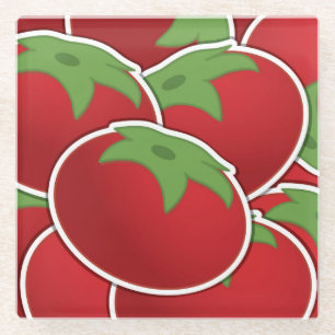 Funky Tomato Glasuntersetzer