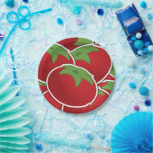 Funky Tomato Pappteller (Party)